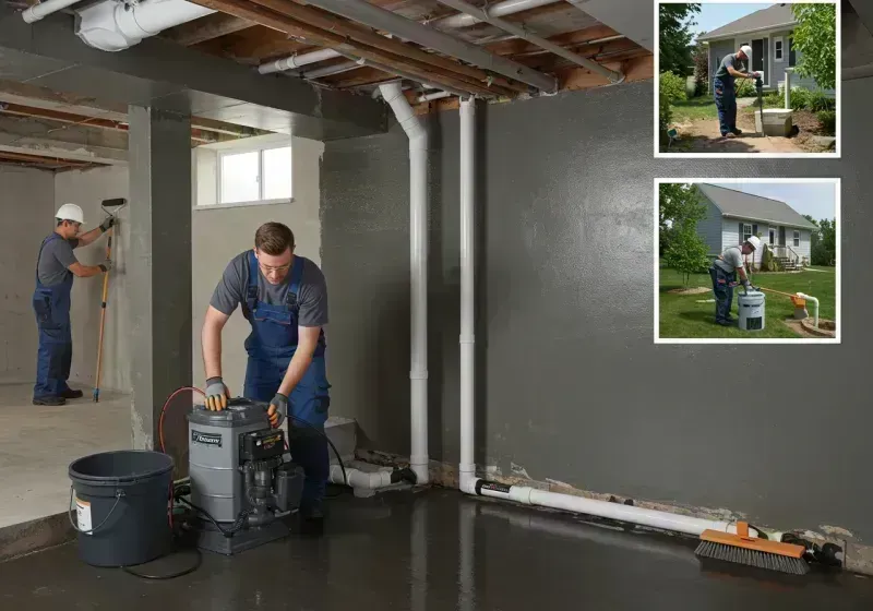 Basement Waterproofing and Flood Prevention process in Glen Carbon, IL